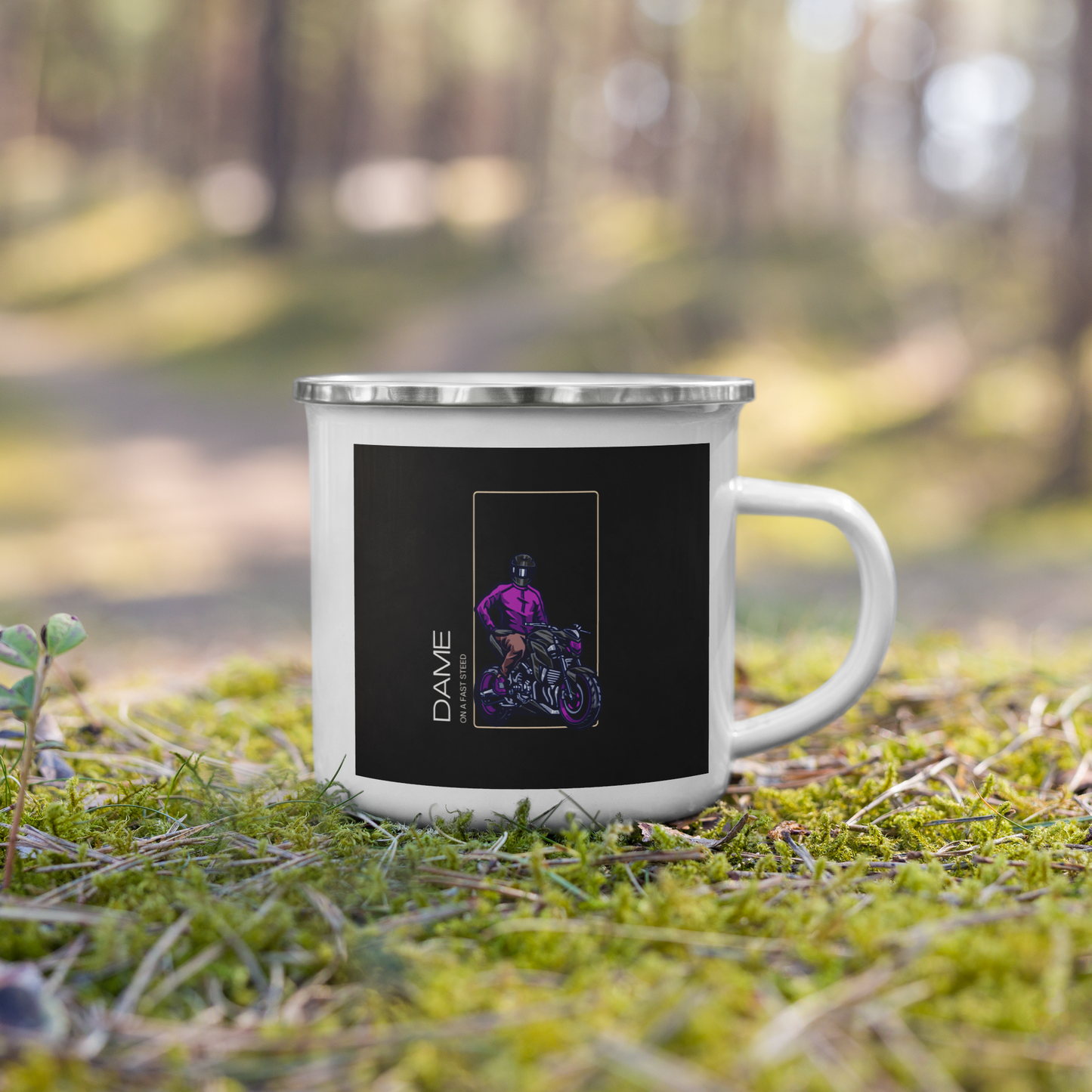 DOFS purple Tasse