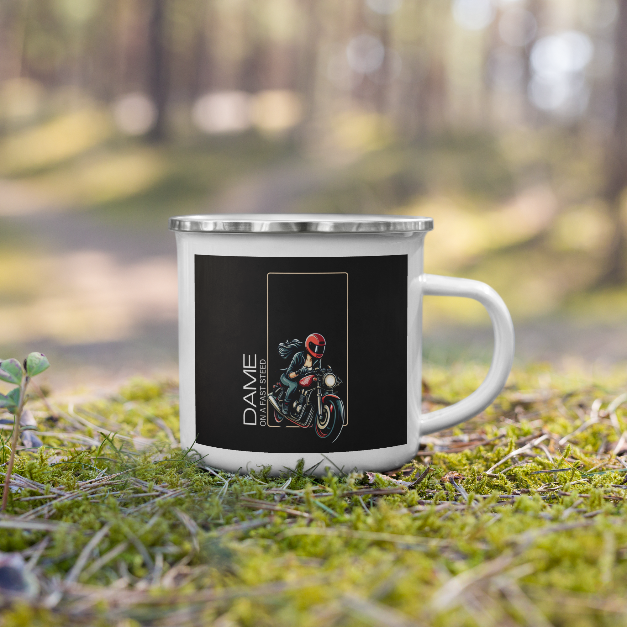 DOFS red mug - The Biker Mule