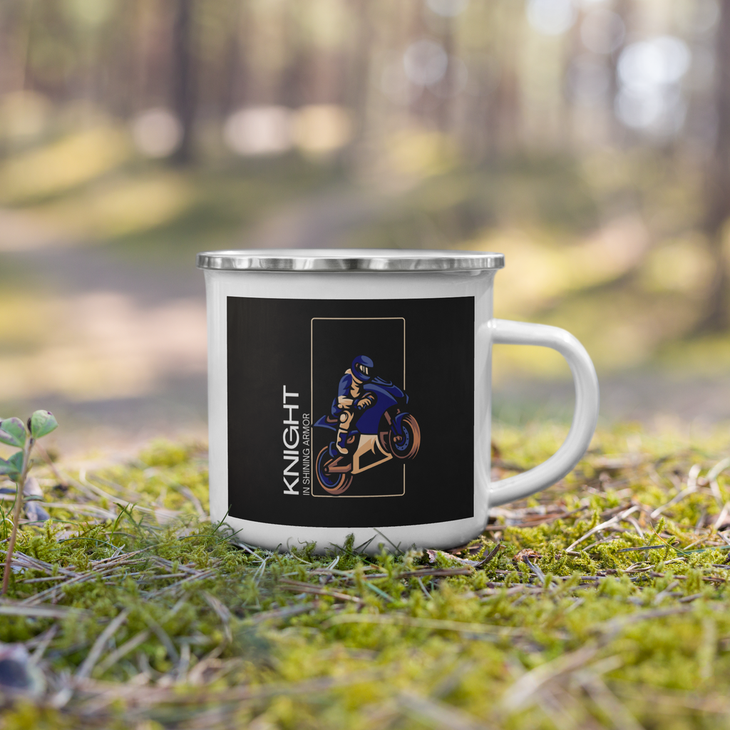 KISA bronze-blue mug - The Biker Mule