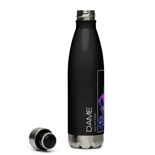 DOFS purple water bottle