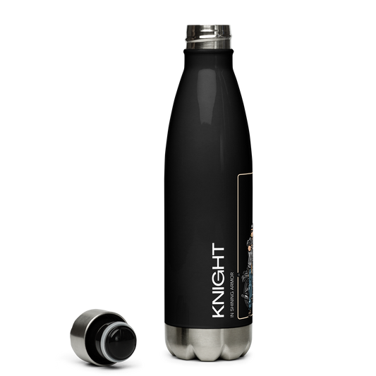 KISA black water bottle